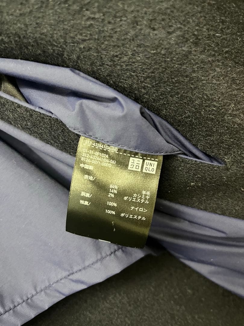 Ｍ*Ａ様 未使用級 +J ユニクロ カシミヤ チェスターコート ジルサンダー