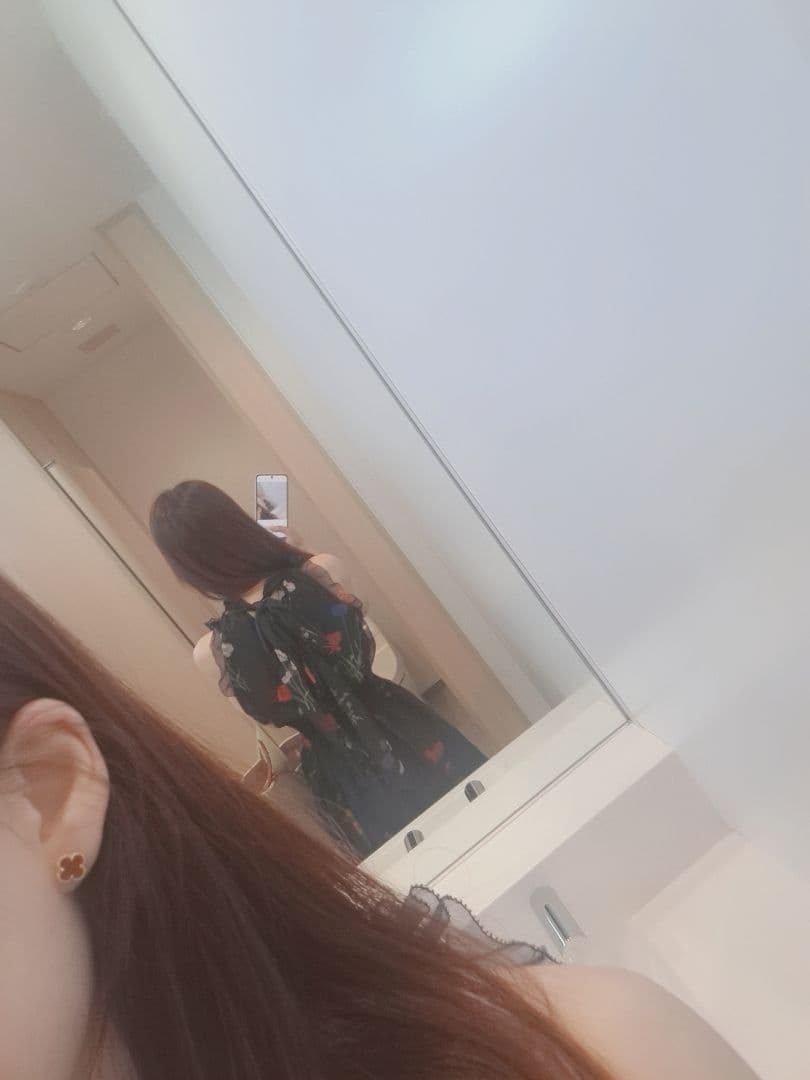 [25年大人気完売品]SNIDELバックリボンシフォンワンピースフラワープリント