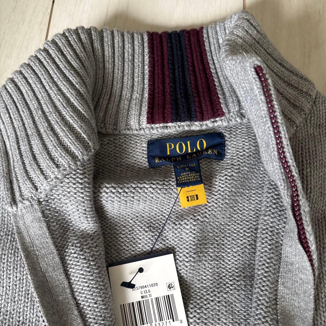 ポロラルフローレン　セーター　カーディガン　14-16