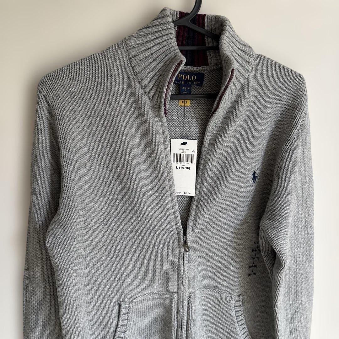 ポロラルフローレン　セーター　カーディガン　14-16