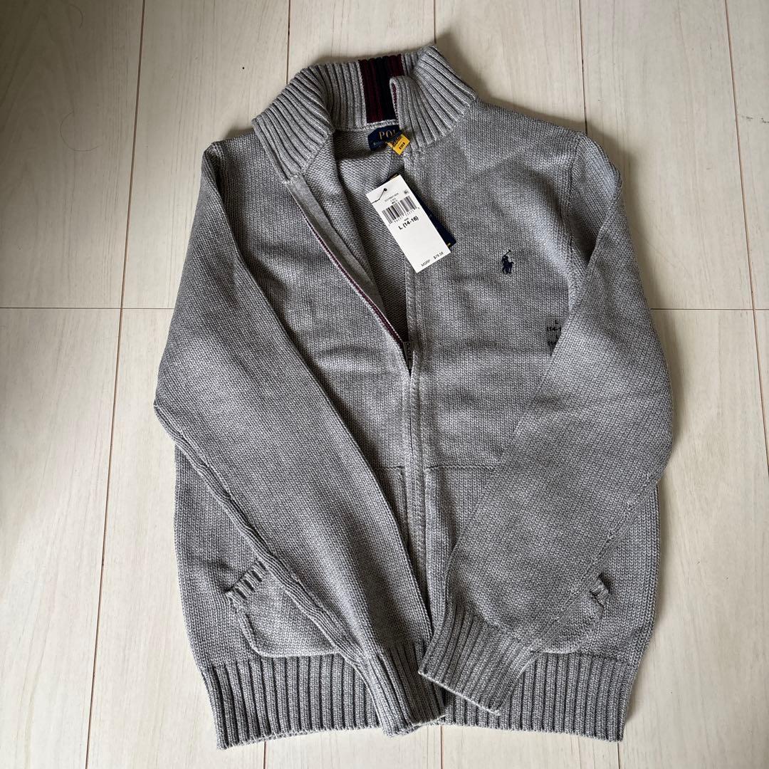 ポロラルフローレン　セーター　カーディガン　14-16
