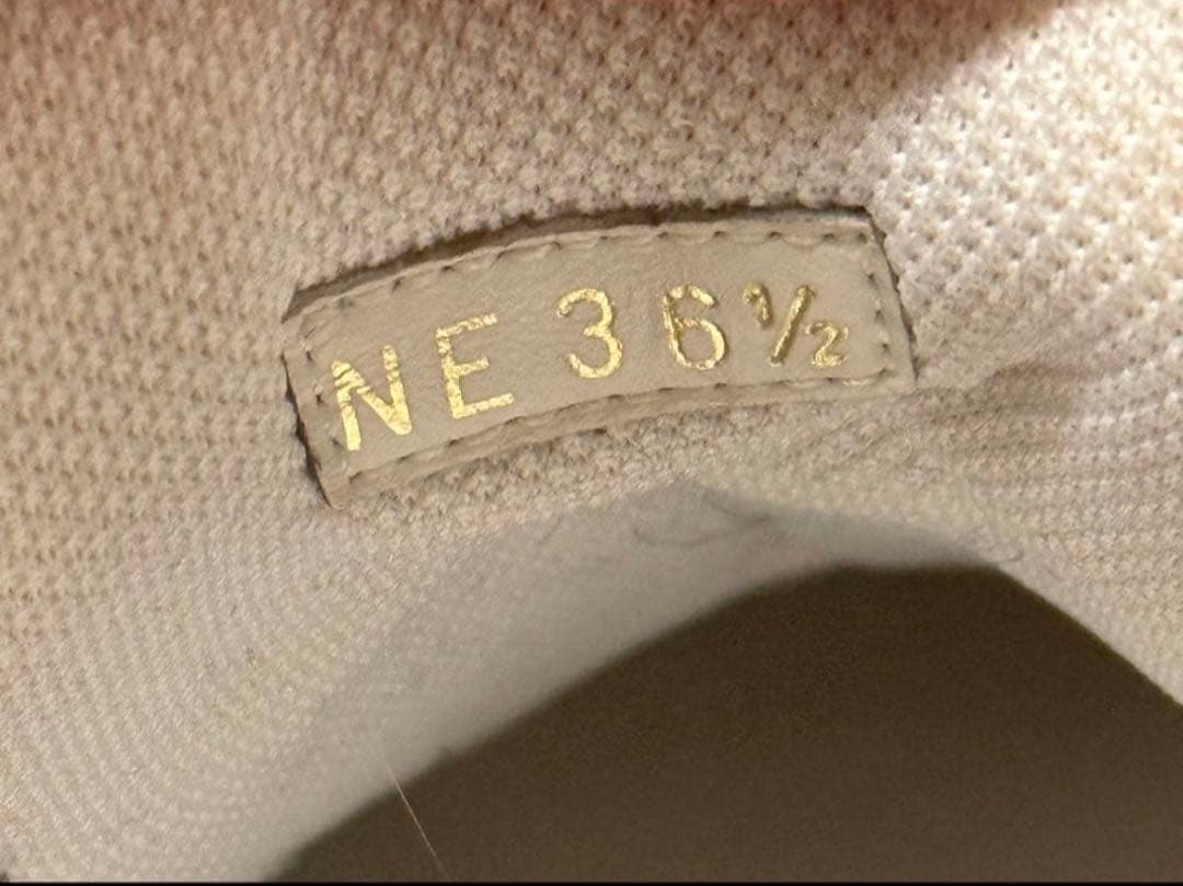 極美品 DIOR-ID スニーカー ディオール 36.5 ホワイト