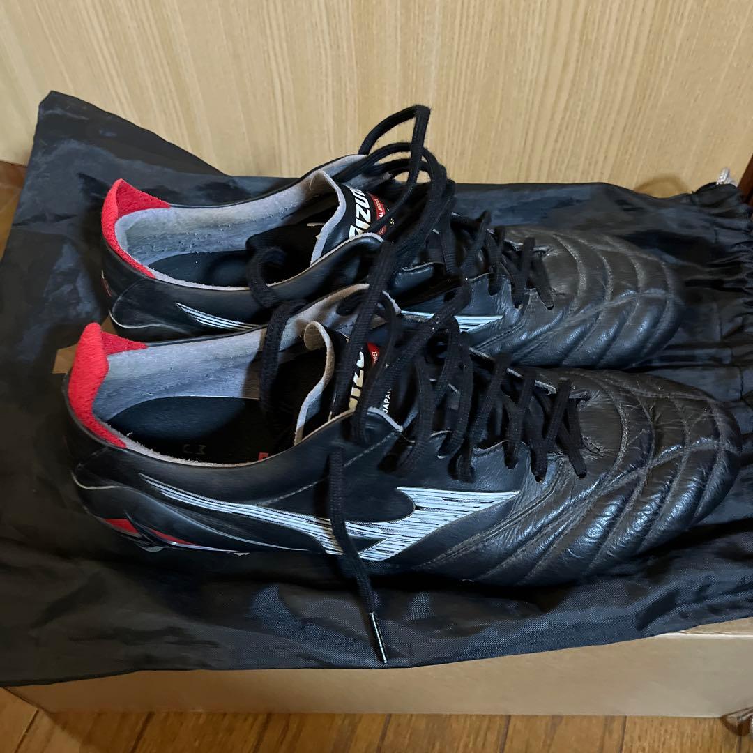 ミズノ　モレリアネオ4 26、5センチ　ブラック