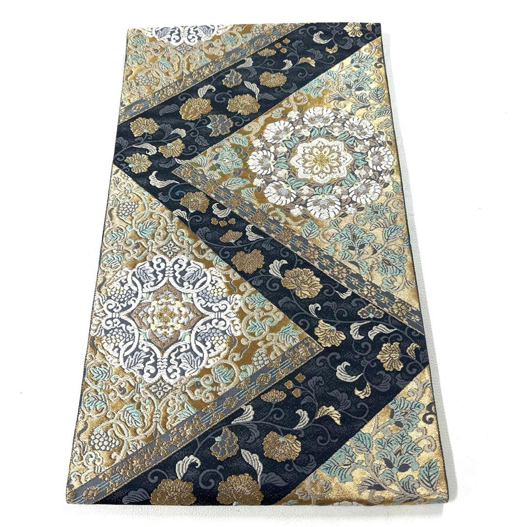 専用帯6053 6084 二本セット●服部織物謹製 高級 正絹 落款 六通 袋帯