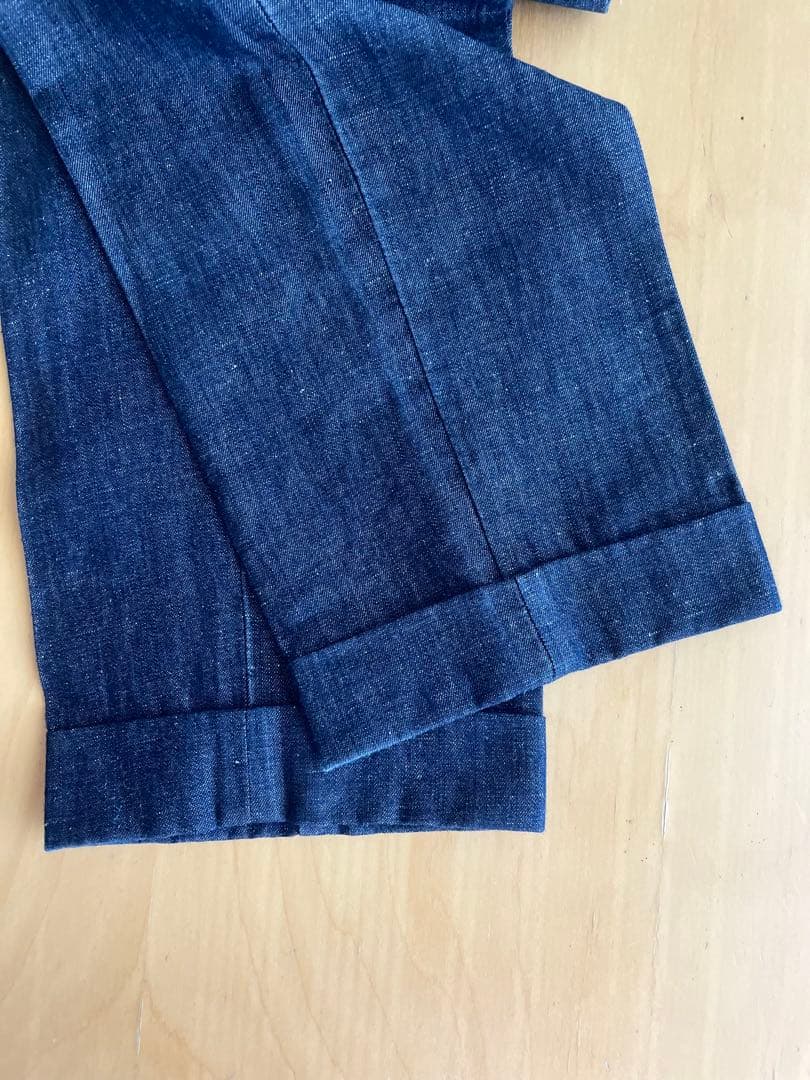 LARDINI ラルディーニ コットンリネン デニムスーツ