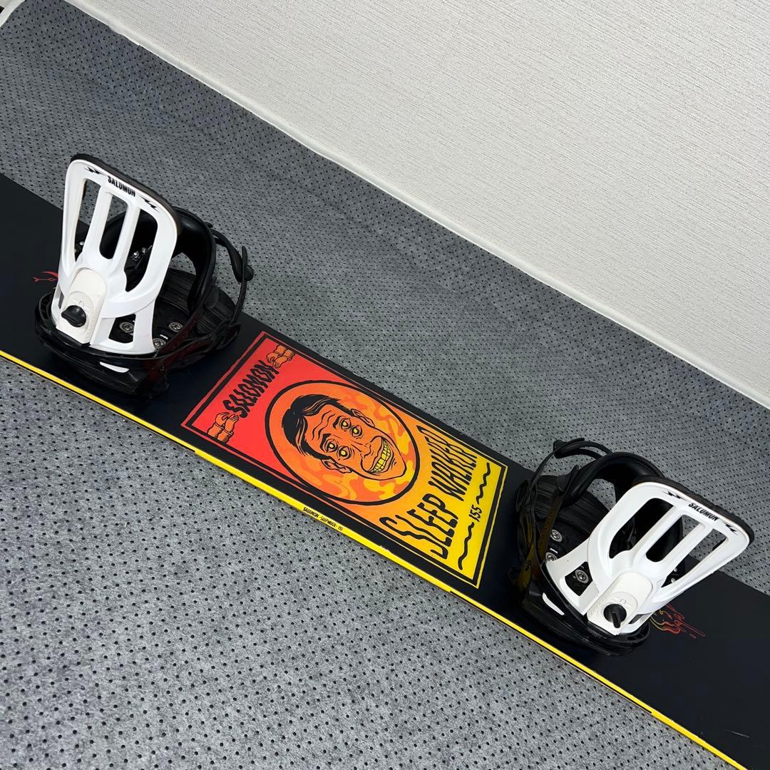 ５回使用 155cm SALOMON SLEEP WALKER×PACT M