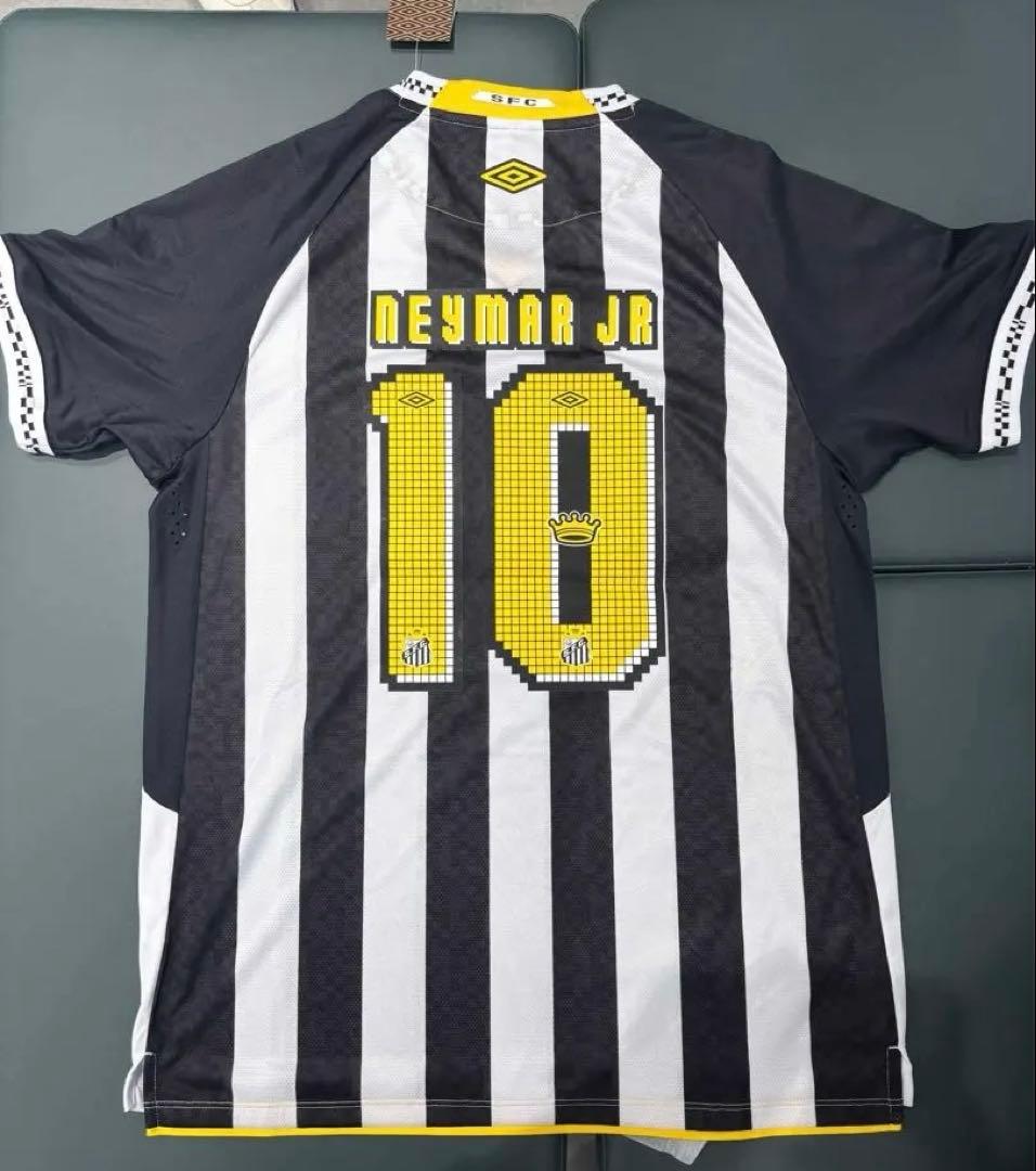 Santos FC Neymar Jr. シャツ 10番Mサイズ(正規品)