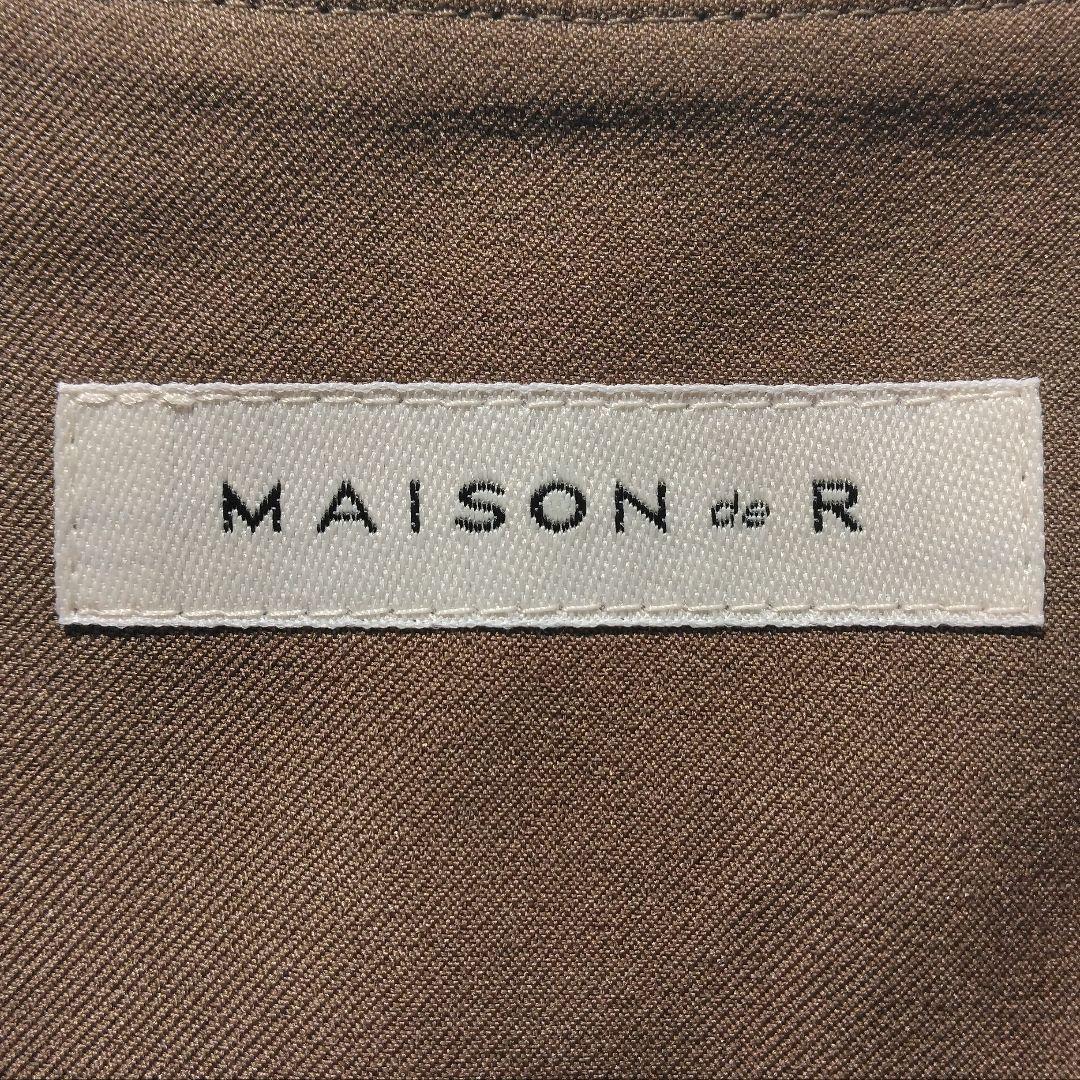 MAISON de R メゾンドアール マントスリーブ ノーカラー ジャケット