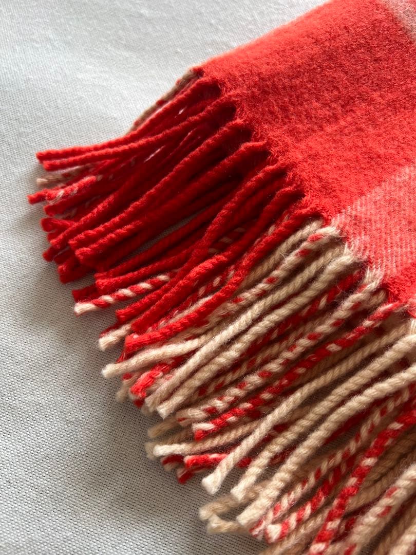 【希少】ジョンストンズ　ドゥロワー別注　カシミア100% 大判ストール