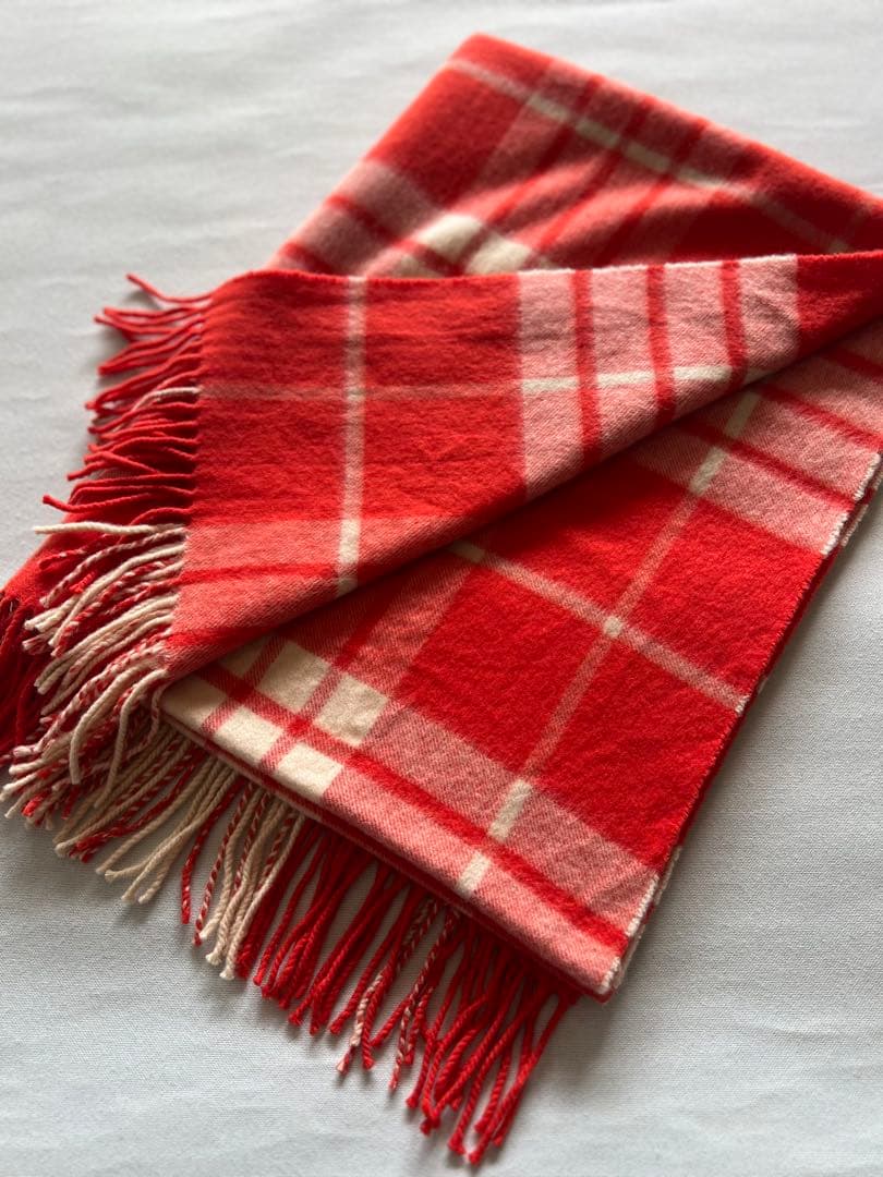 【希少】ジョンストンズ　ドゥロワー別注　カシミア100% 大判ストール