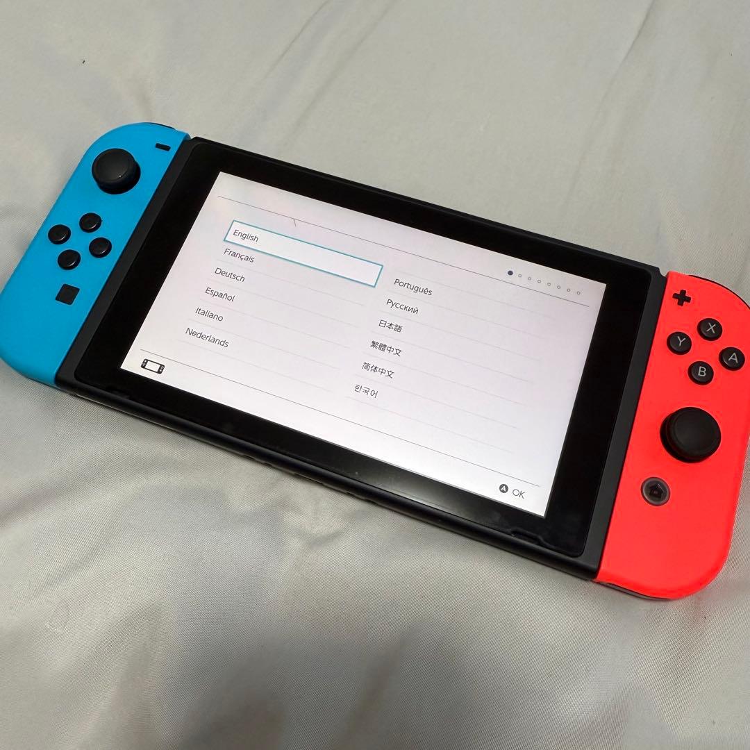 Nintendo Switch 本体 青/赤 本体のみ