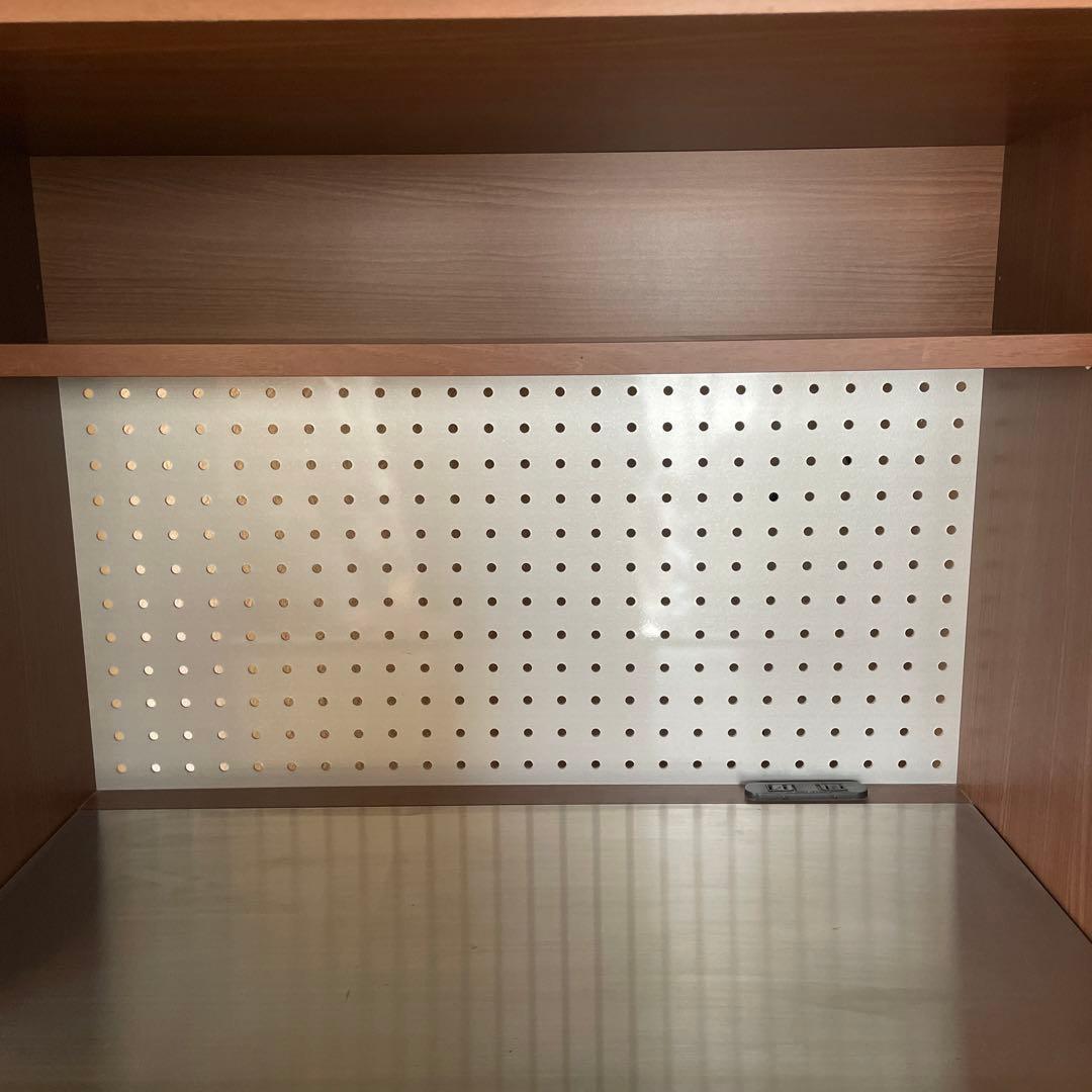 【値下げ】unico STRADA キッチンボード(S) スライド棚仕様 食器棚