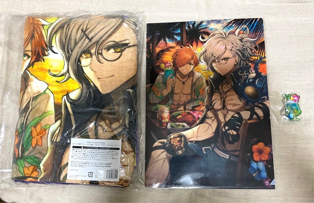 fgo ロビン エドモン ルルハワ タオル ファイル アクキー まとめ売り