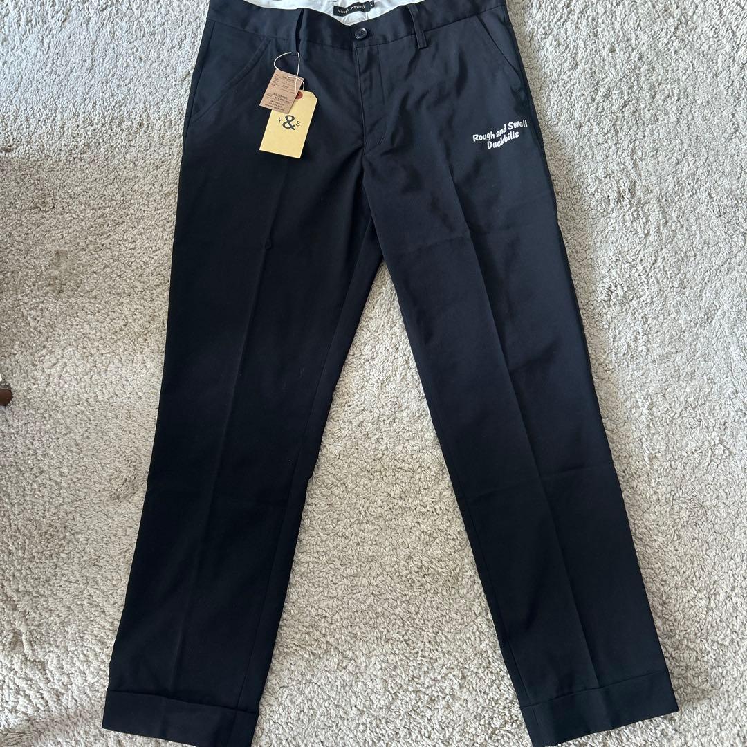 CLUBMAN　rough & swell ブラック ゴルフパンツ L