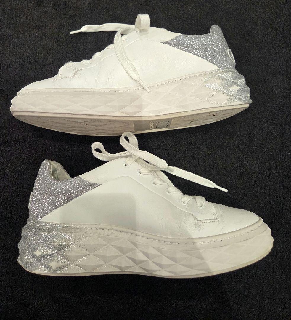 JIMMY CHOO グリッター厚底スニーカー♥️39サイズ　美品