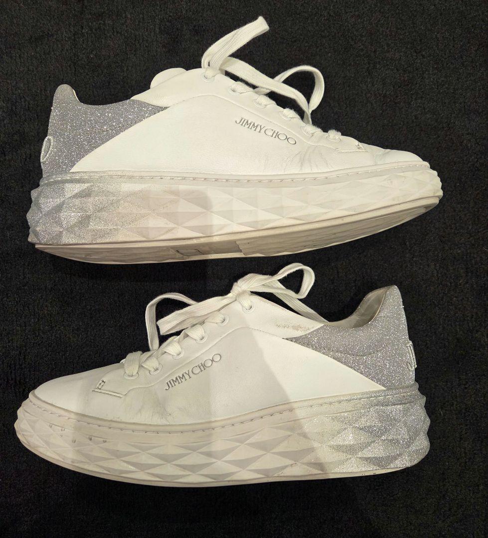 JIMMY CHOO グリッター厚底スニーカー♥️39サイズ　美品