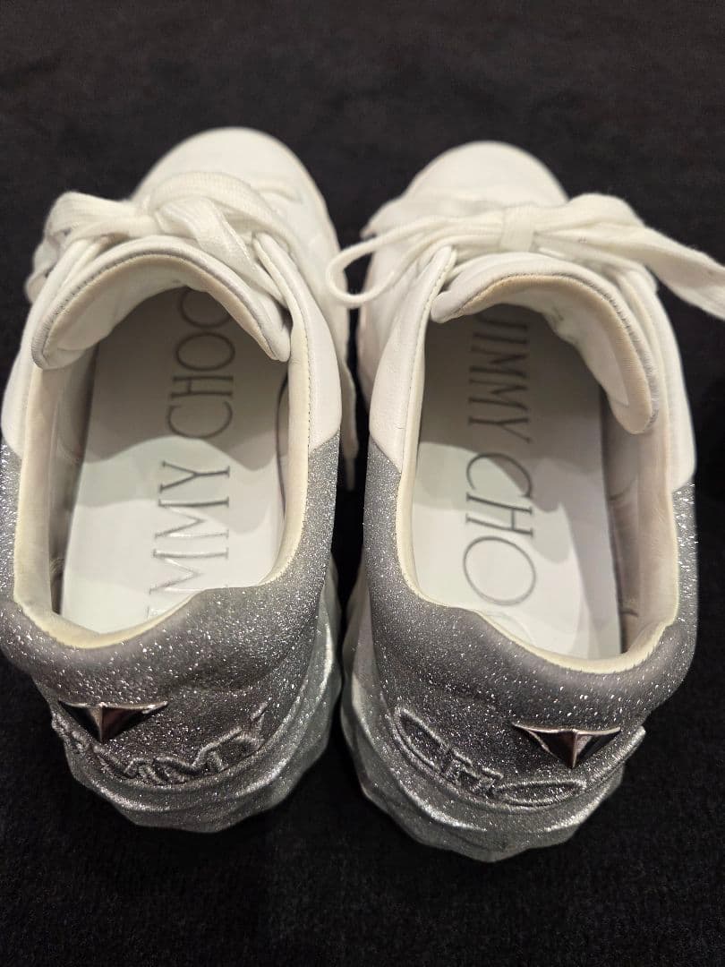 JIMMY CHOO グリッター厚底スニーカー♥️39サイズ　美品