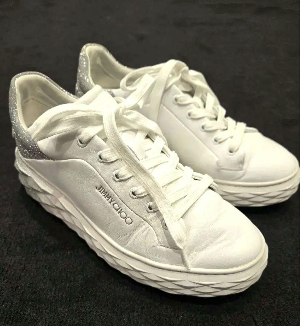 JIMMY CHOO グリッター厚底スニーカー♥️39サイズ　美品
