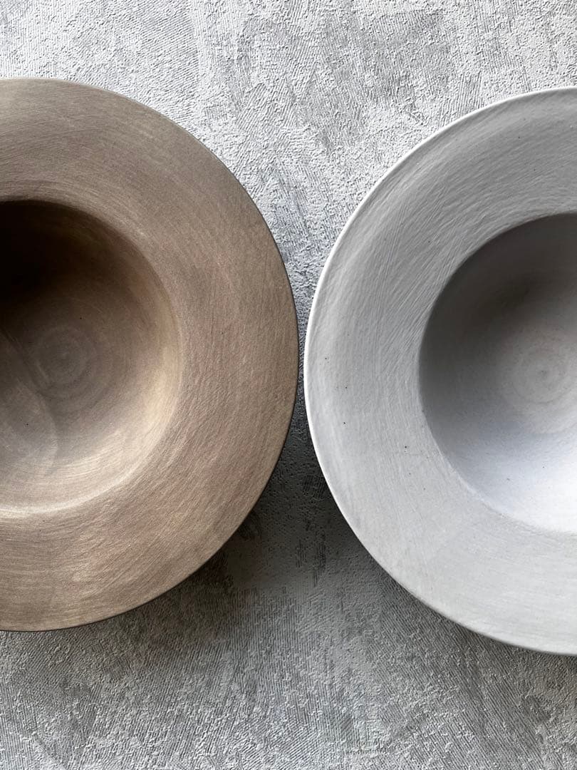 児玉修治　カンヴァス　スープリム皿　2枚組