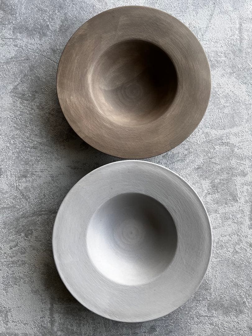 児玉修治　カンヴァス　スープリム皿　2枚組