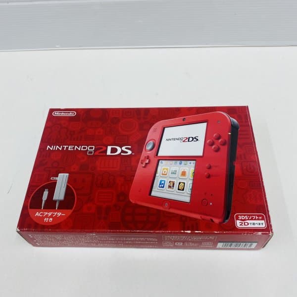 ★未使用品★極美品ニンテンドー2DS レッド【メーカー生産終了】