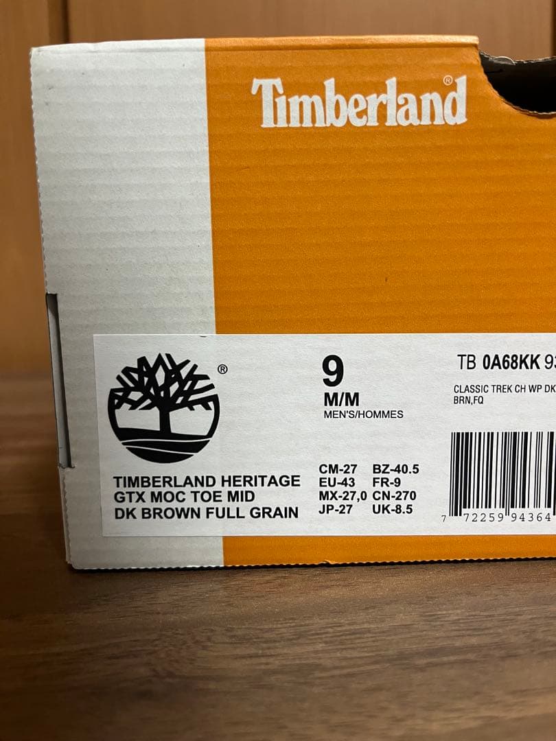 希少品　Apartment × Timberland GTX