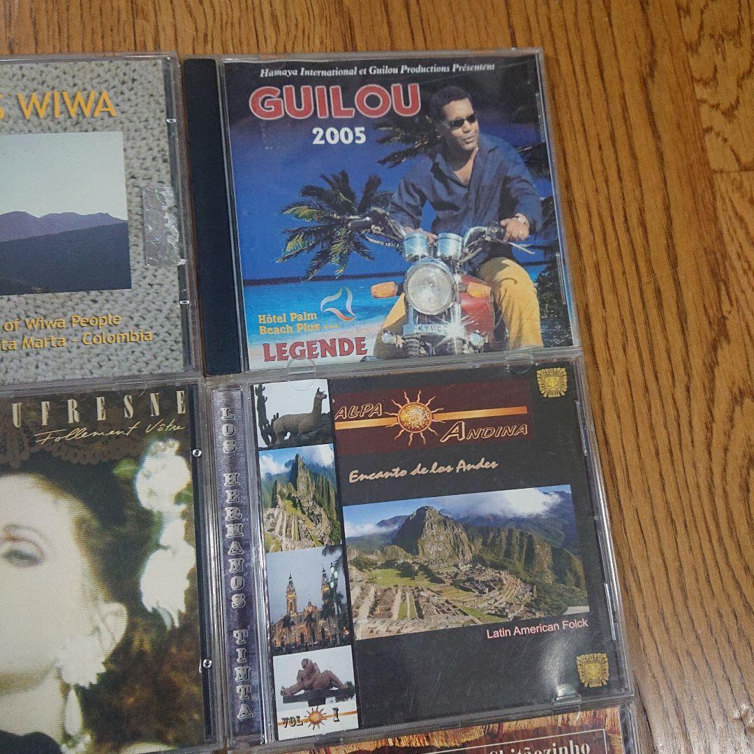 ワールド・ミュージック　CD22枚セット　中東　ブラジル　韓国　フランス　タイ他