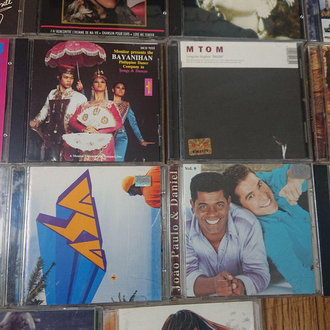 ワールド・ミュージック　CD22枚セット　中東　ブラジル　韓国　フランス　タイ他