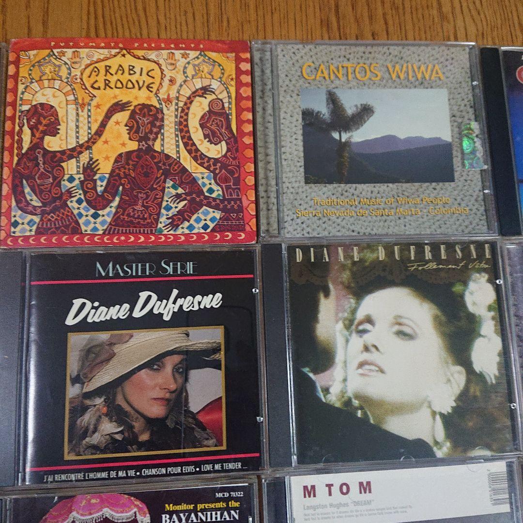 ワールド・ミュージック　CD22枚セット　中東　ブラジル　韓国　フランス　タイ他
