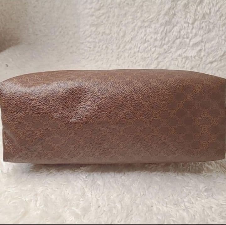 美品✨️CELINEヴィンテージ マカダム柄ポーチPVCレザー セカンドバッグ