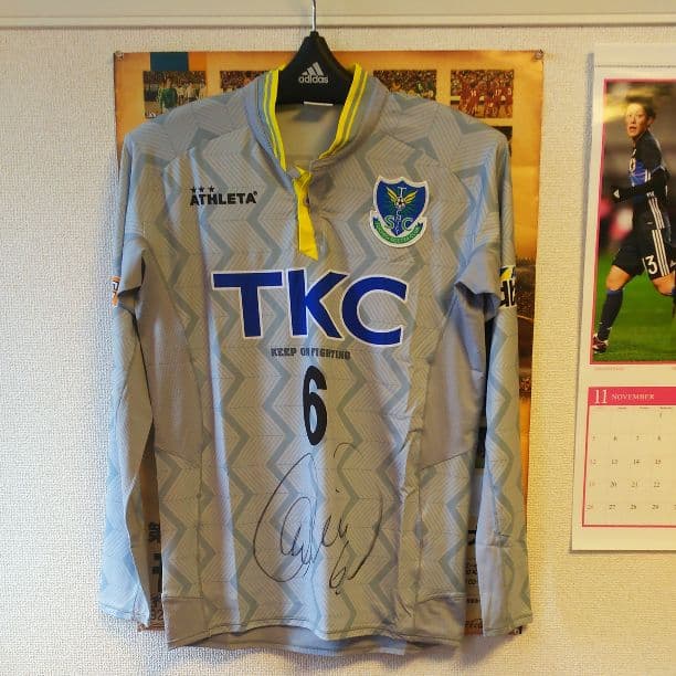 2017年 J3 栃木ＳＣ選手実仕様 アウェイ ユニフォーム長袖