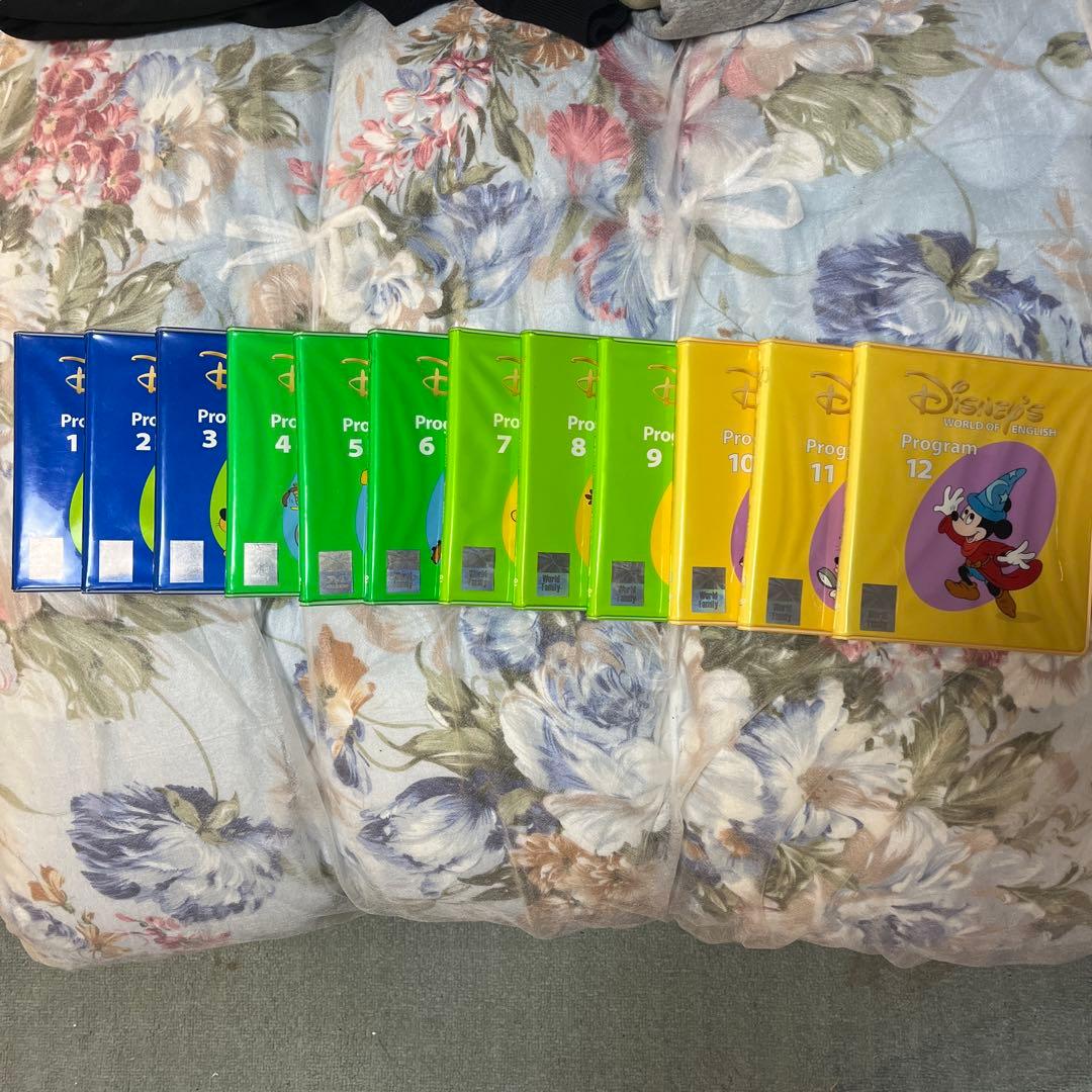 ディズニー DVD 英会話 教育 子供用 12枚セット