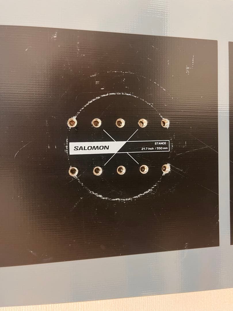【美品】SALOMON サロモン スノーボード板156cm スノーボードセット