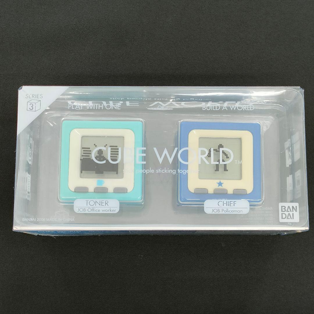 新品　バンダイ　キューブワールド　シリーズ3　レトロゲーム　電子ゲーム　液晶