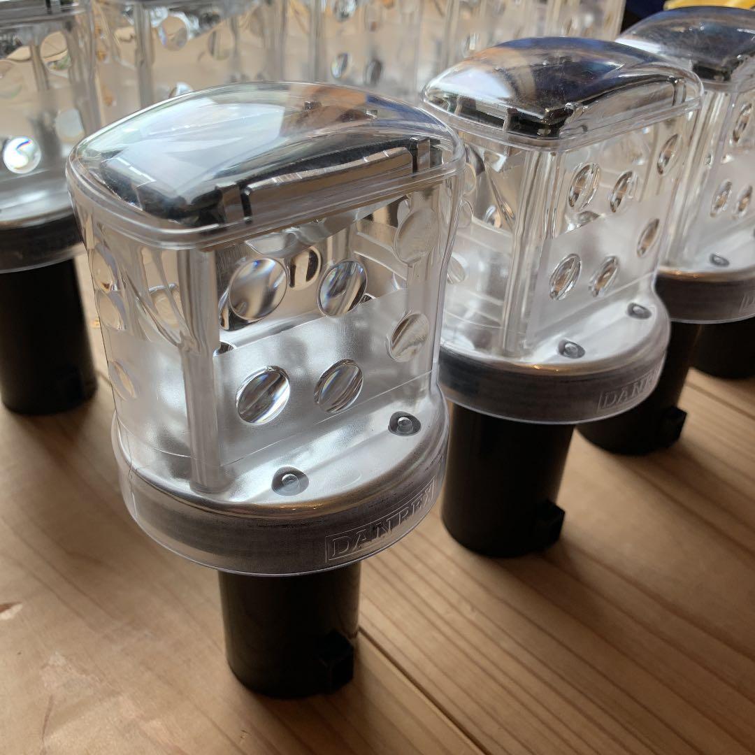 ソーラーキングミニ　10個【ソーラー点滅灯 ソーラーLED工事灯 工事保安灯 】