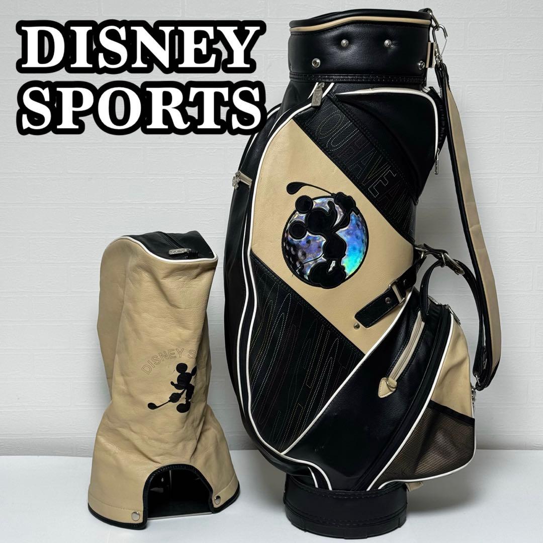 【貴重】Disney SPORTS キャディバッグ ミッキーマウス柄 5分割