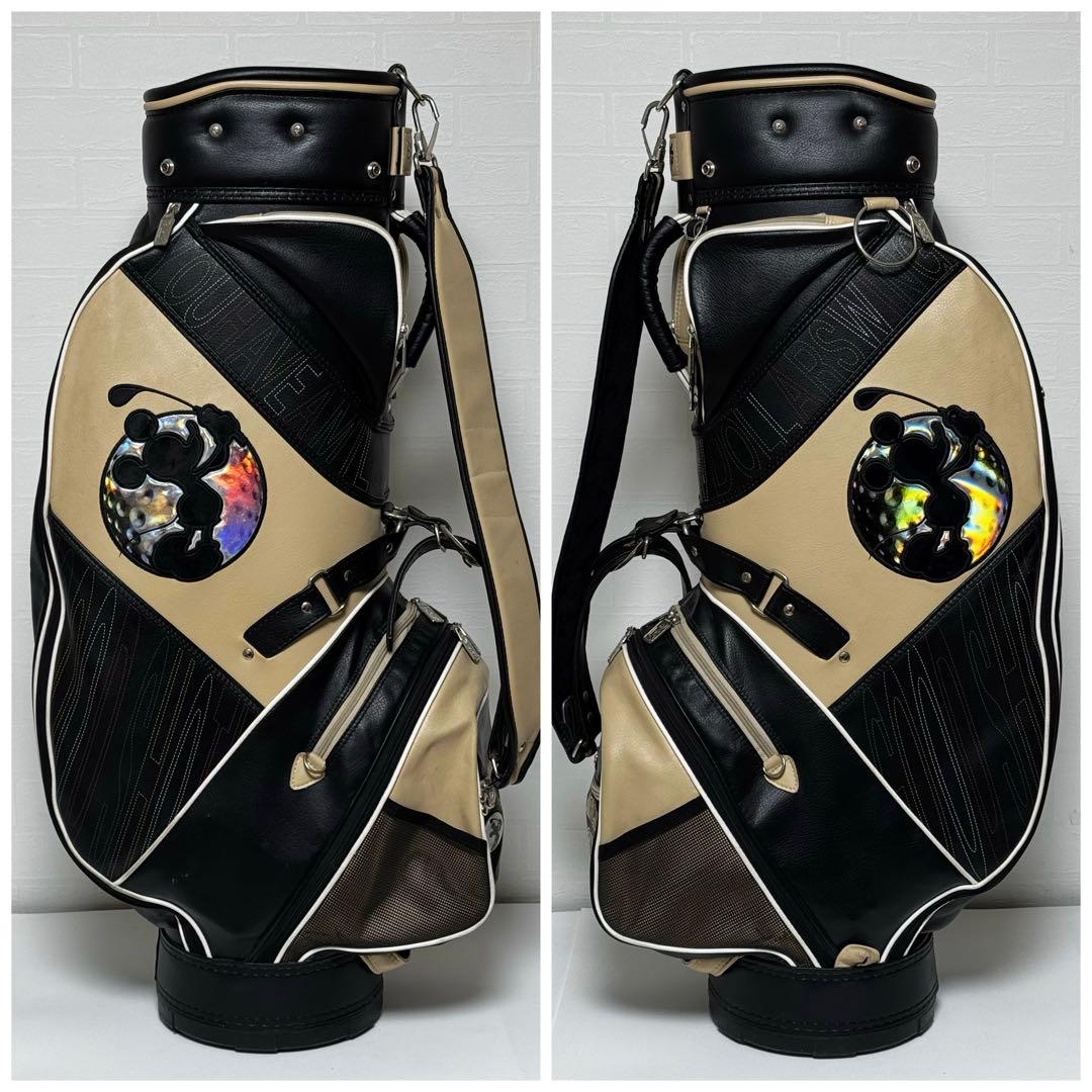 【貴重】Disney SPORTS キャディバッグ ミッキーマウス柄 5分割