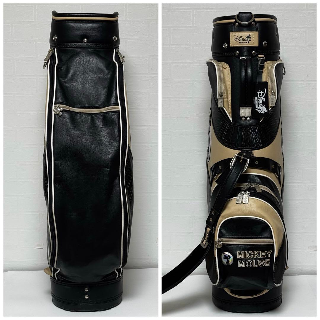【貴重】Disney SPORTS キャディバッグ ミッキーマウス柄 5分割