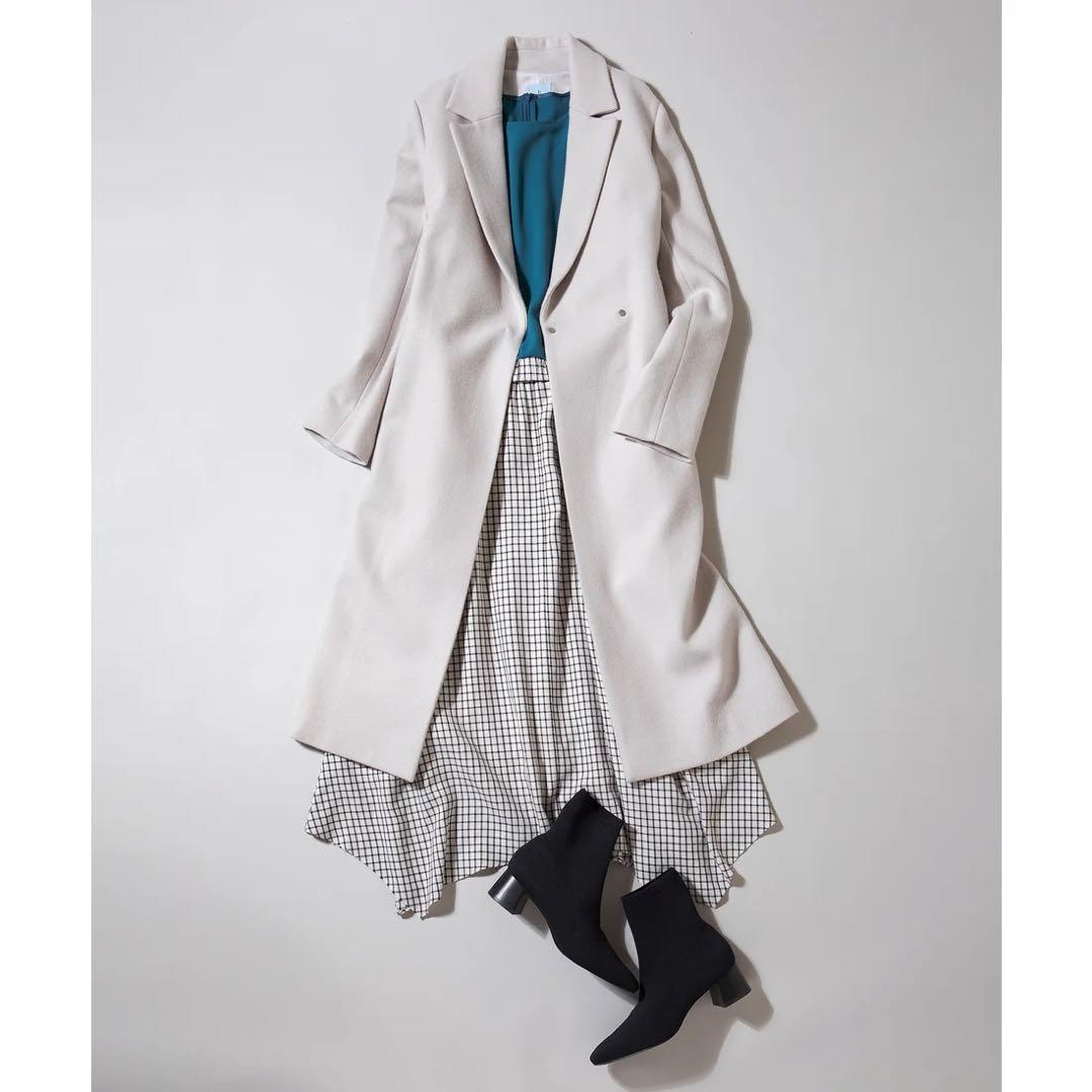 2点おまとめ　Pecolamb ウールメルトン コート