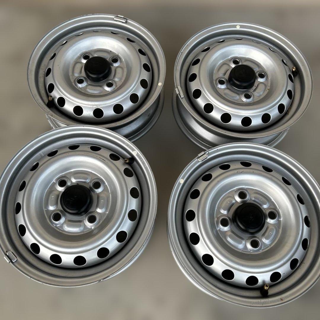 即*^様 ダイハツ純正12インチ 鉄ホイール 4個セット