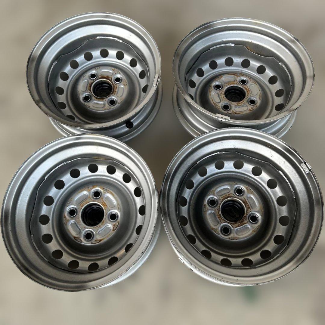 即*^様 ダイハツ純正12インチ 鉄ホイール 4個セット