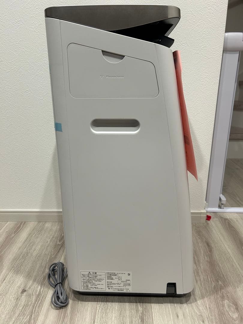 未使用品SHARP 空気清浄機 KI-LP100-W 参考価格129800円
