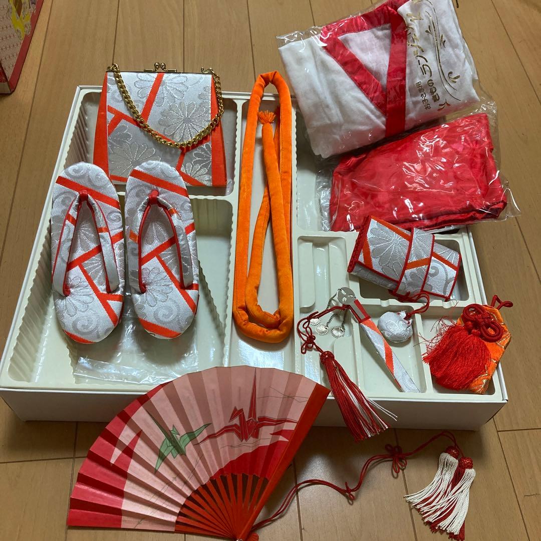 美品　15点セット　七五三　フルセット　3歳　5歳　7歳　アンティーク　紫　着物