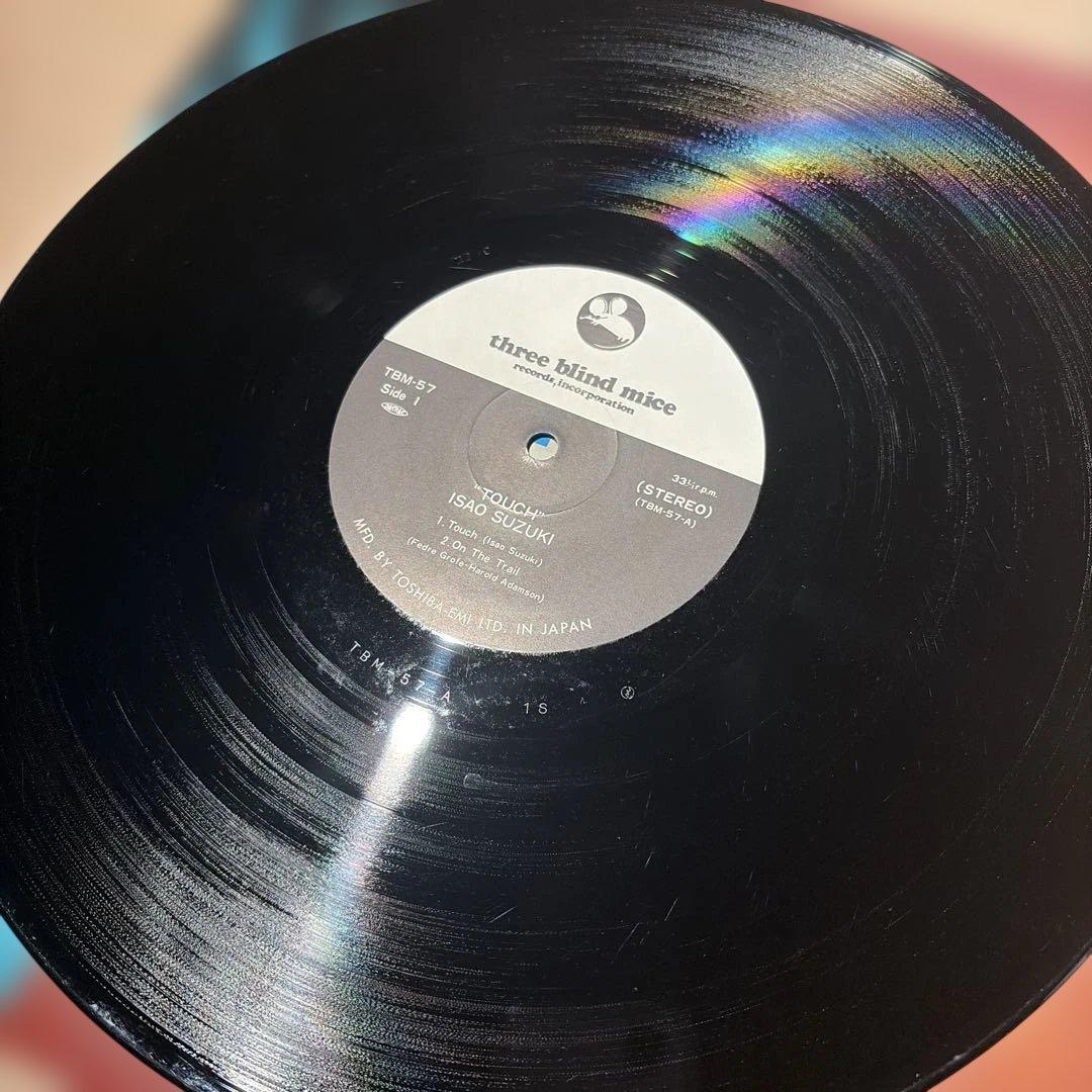 [レコード] 鈴木勲　タッチ　Isao Suzuki Touch LP
