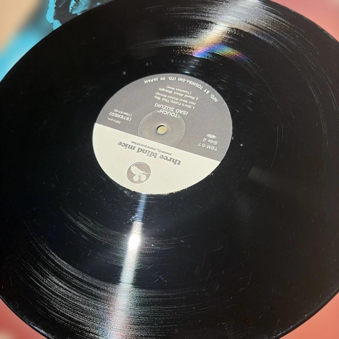 [レコード] 鈴木勲　タッチ　Isao Suzuki Touch LP