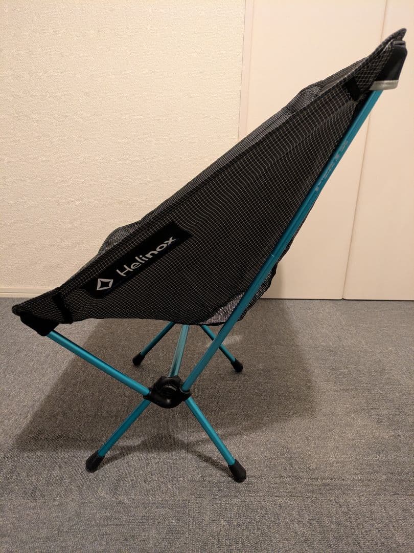 超絶軽い♪Helinox ヘリノックス チェアゼロ　ブラック　（中古）