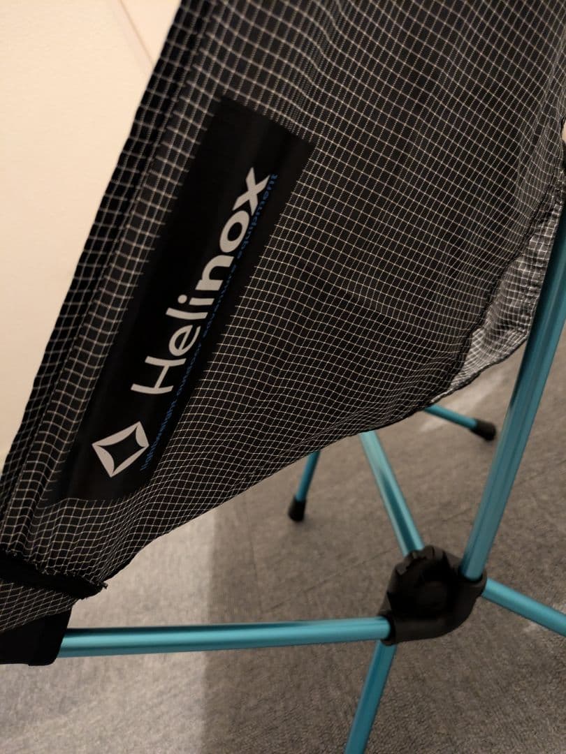 超絶軽い♪Helinox ヘリノックス チェアゼロ　ブラック　（中古）