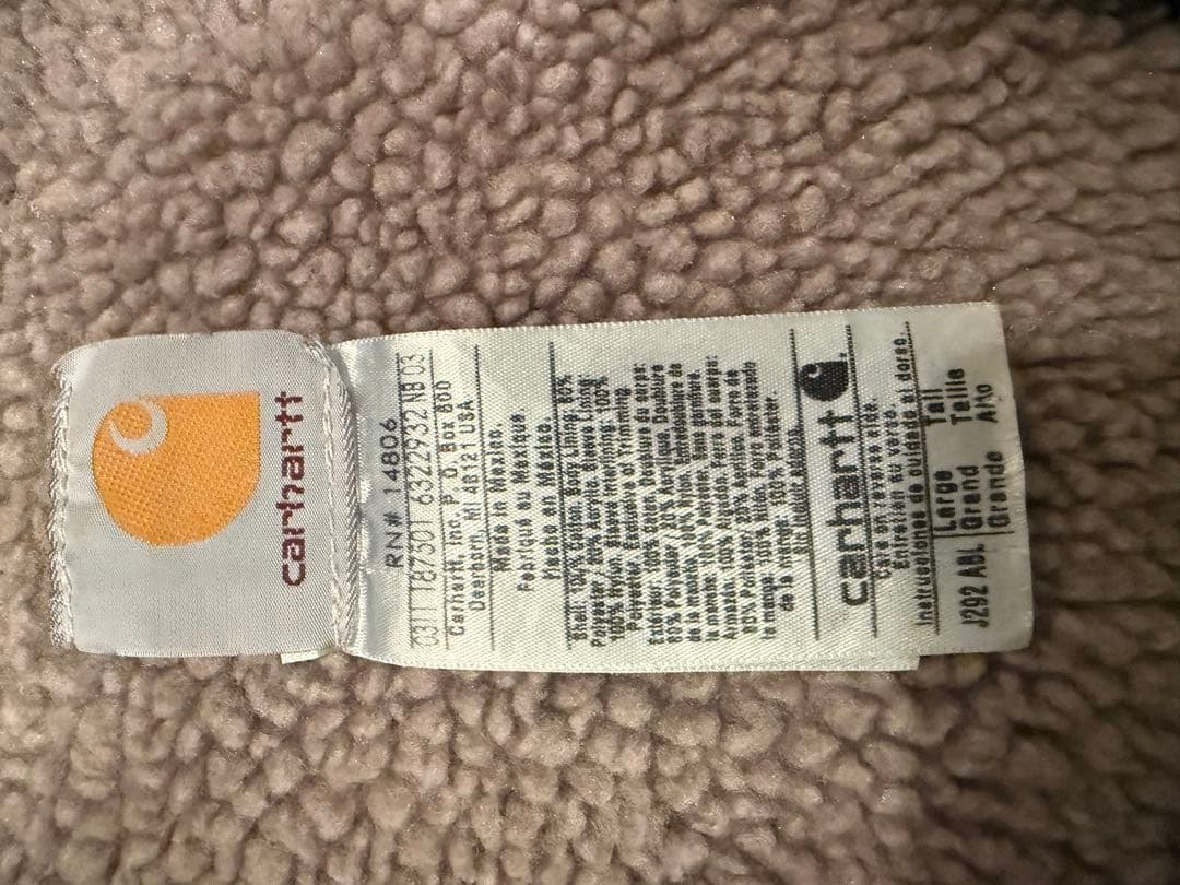 カーハートデニムジャケット