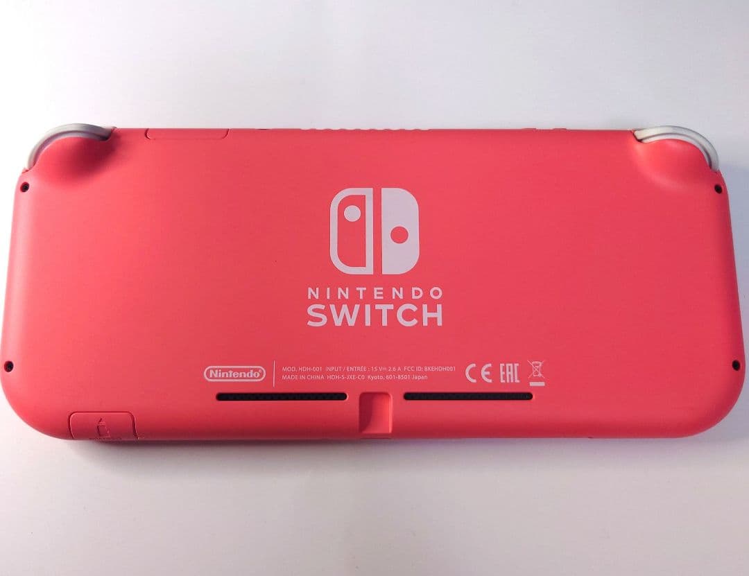 【ジャンク】Nintendo Switch Lite ピンク 本体 箱・充電器付