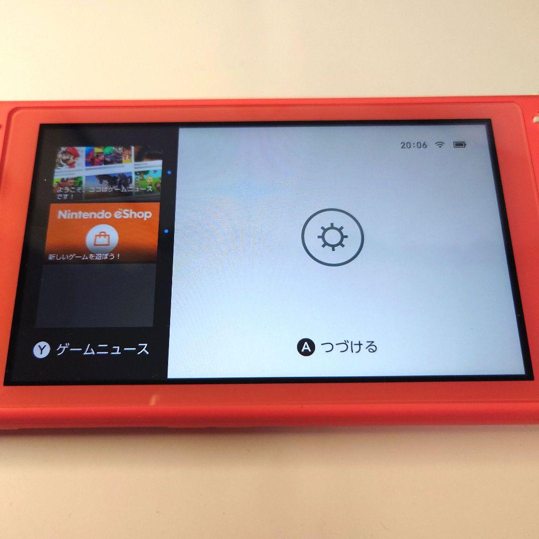 【ジャンク】Nintendo Switch Lite ピンク 本体 箱・充電器付